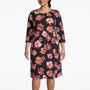 NWT- Pleat-Neck Swing Dress 22/24